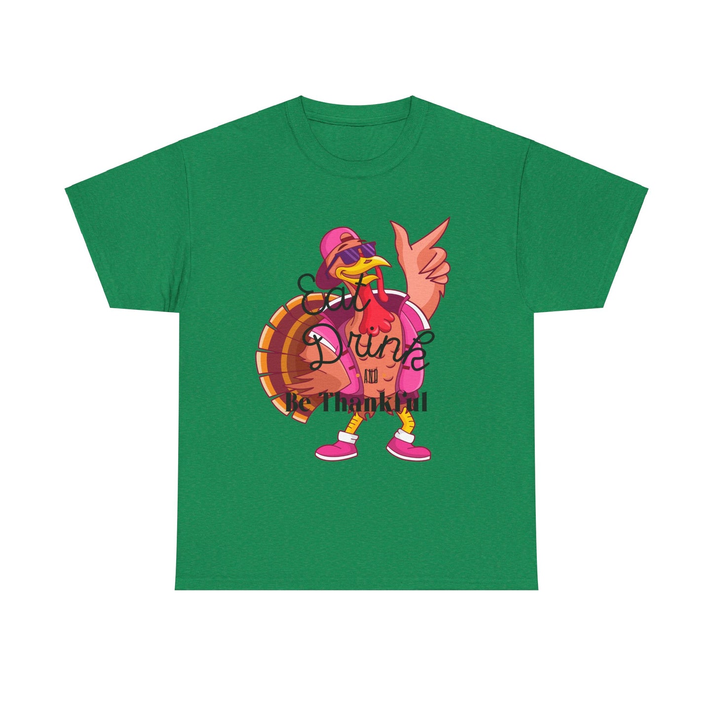 Eat Drink Unisex Heavy Cotton Tee