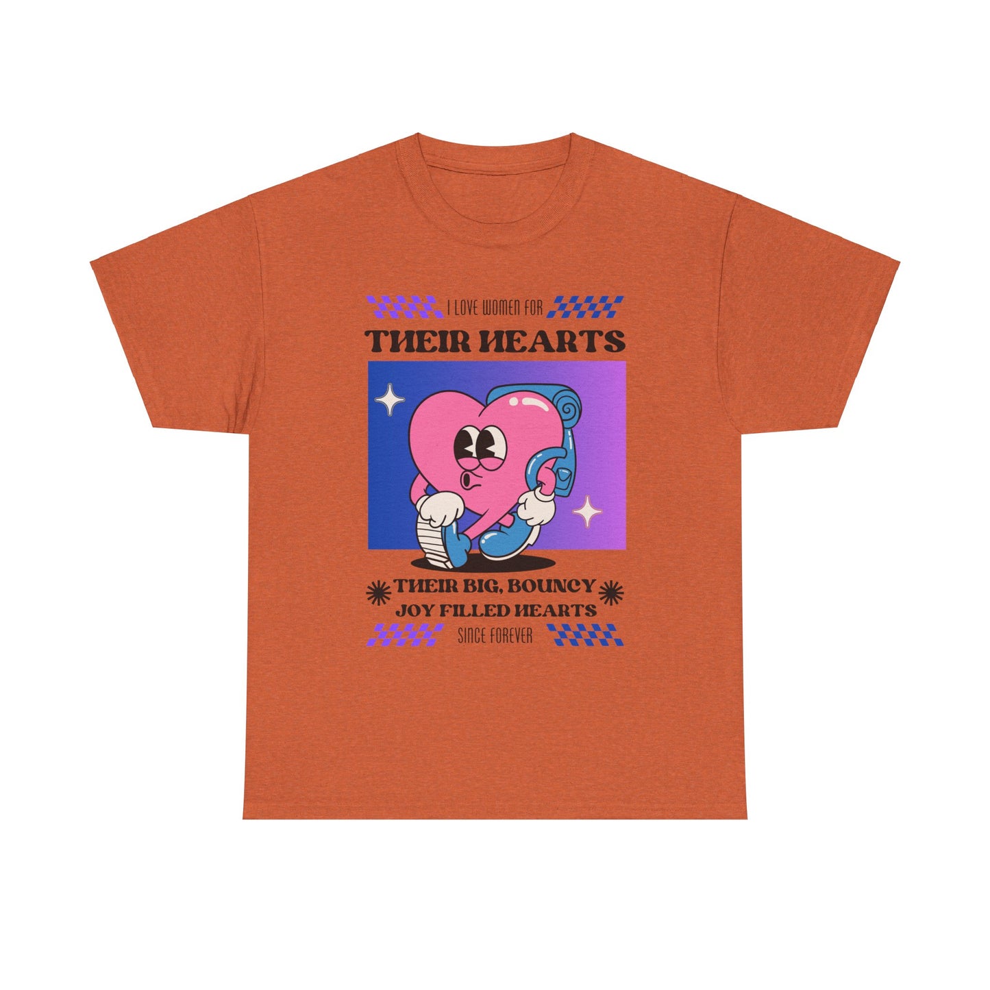 Love Hearts Unisex Heavy Cotton Tee