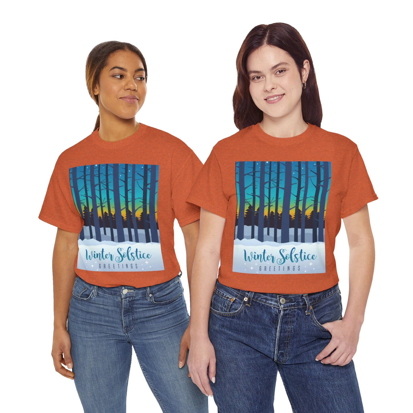 Winter Solstice Unisex Heavy Cotton Tee