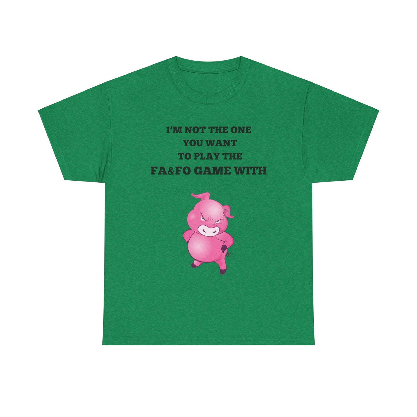 I'm Not The One To Play Unisex Heavy Cotton Tee