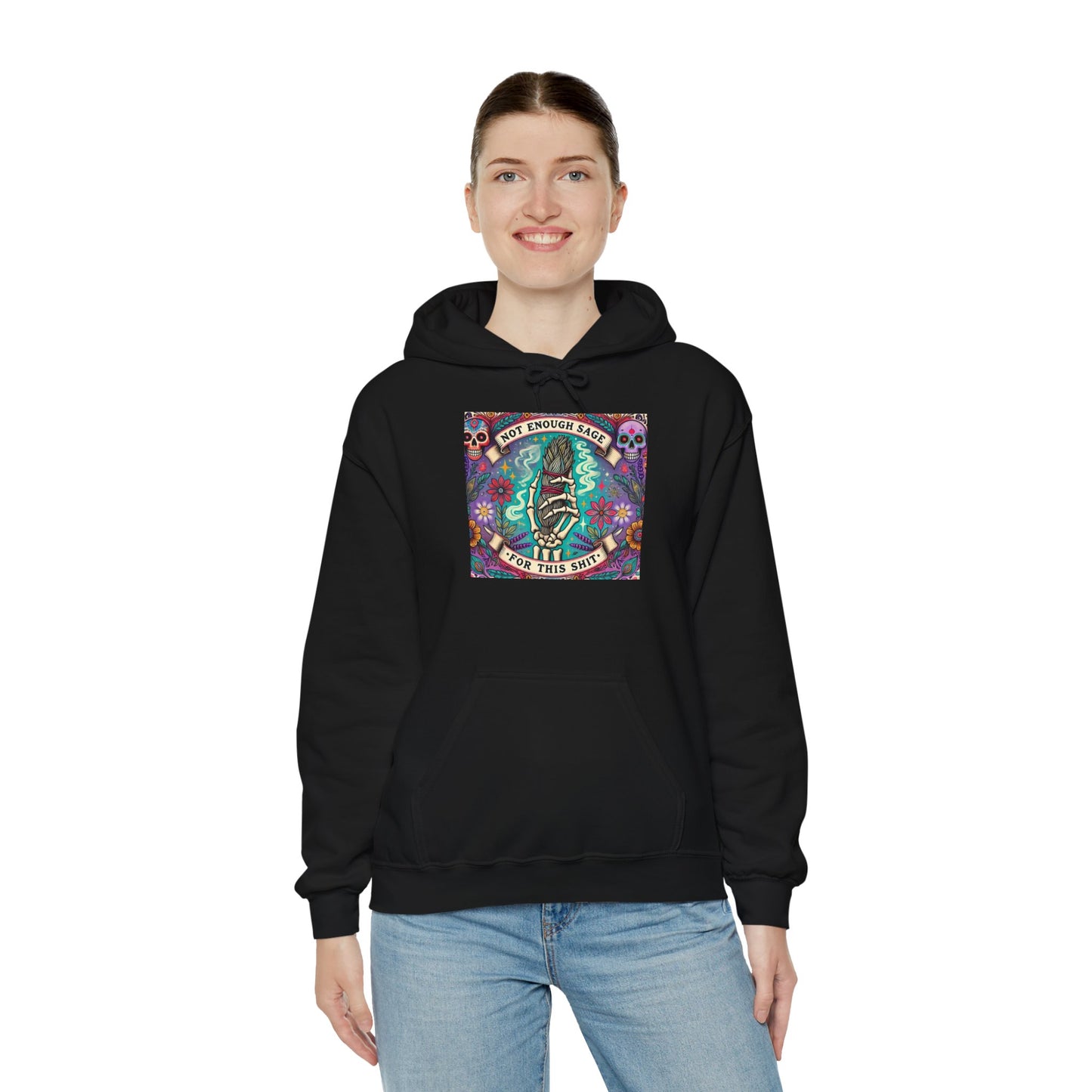 Not enough Sage Unisex Heavy Blend™ Hooded Sweatshirt