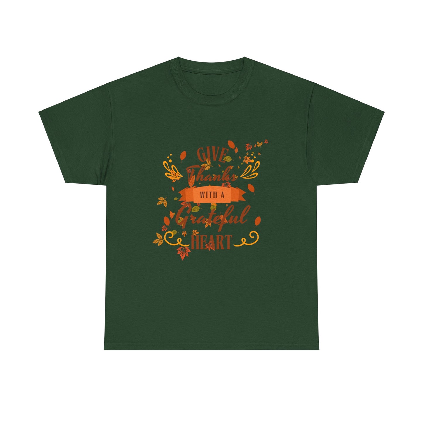 Give Thanks Unisex Heavy Cotton Tee