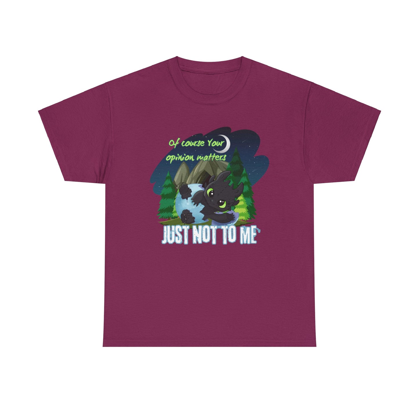 Your Opinion Unisex Heavy Cotton Tee