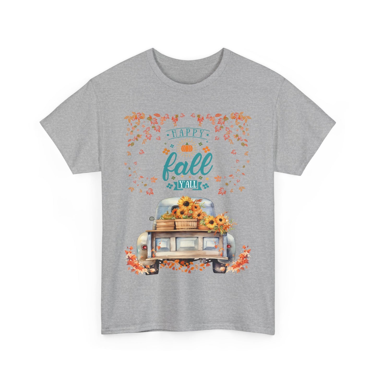 Happy Fall Heavy Cotton Tee