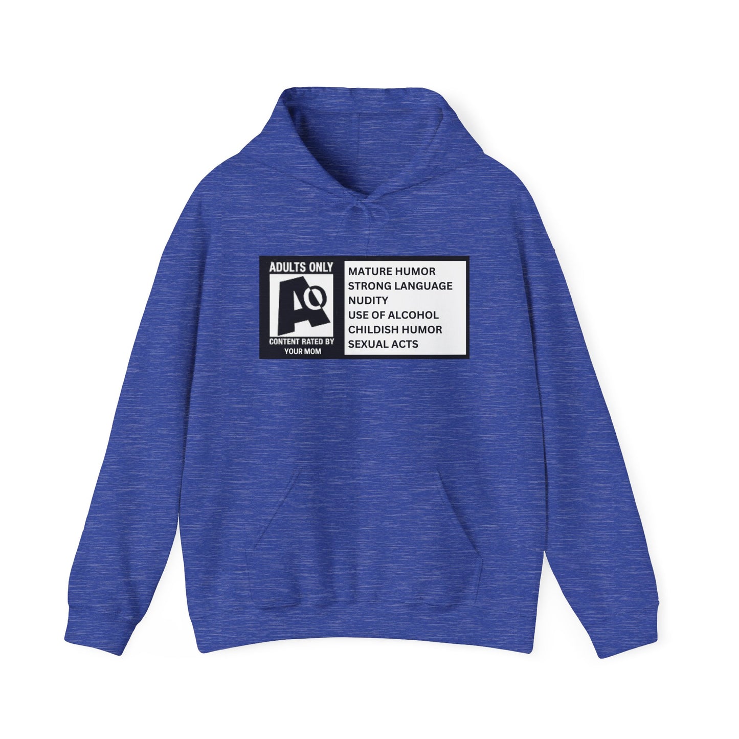 Maturity Rating Unisex Heavy Blend™ Hooded Sweatshirt