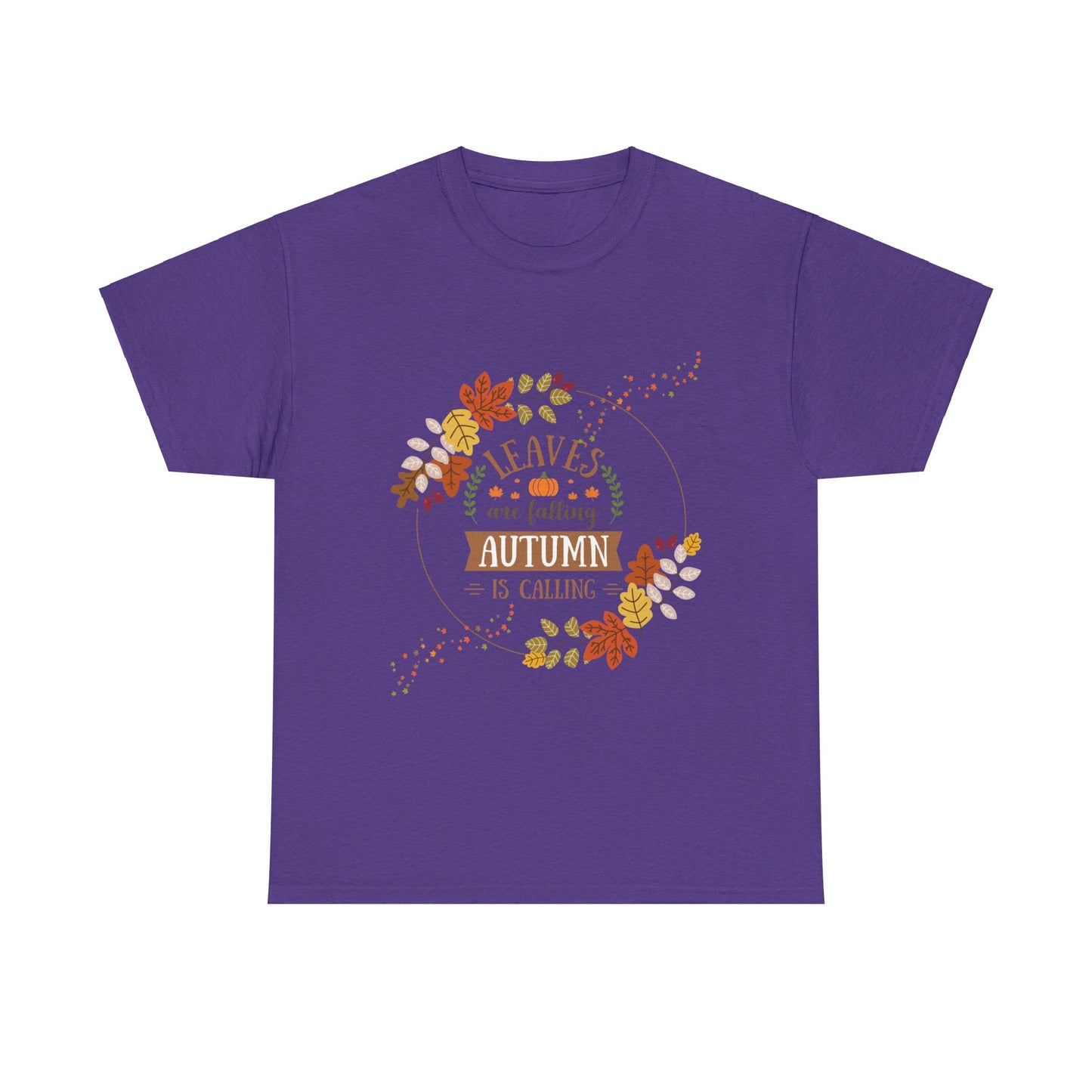 Leaves Unisex Heavy Cotton Tee
