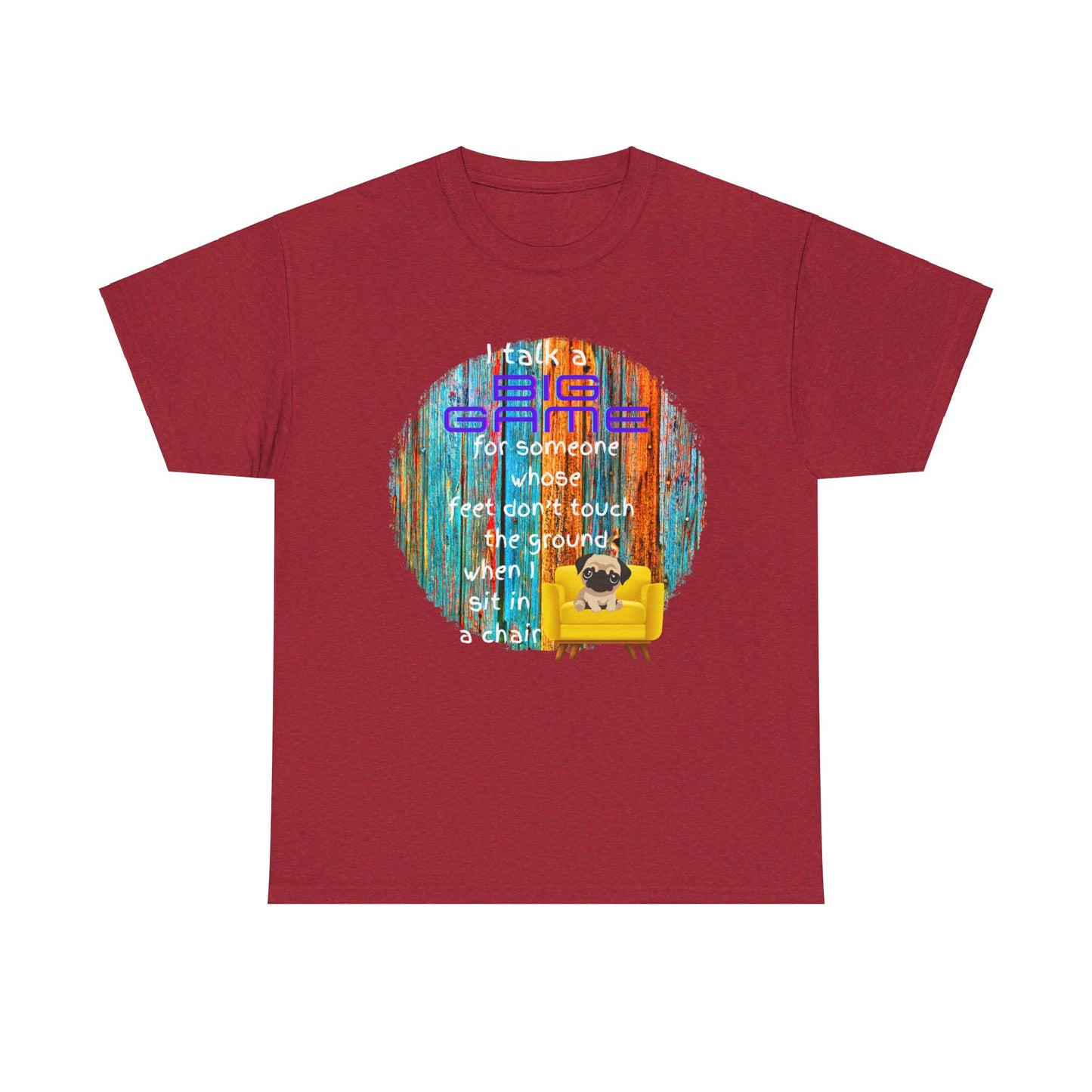 I Talk a Big Game Unisex Heavy Cotton Tee