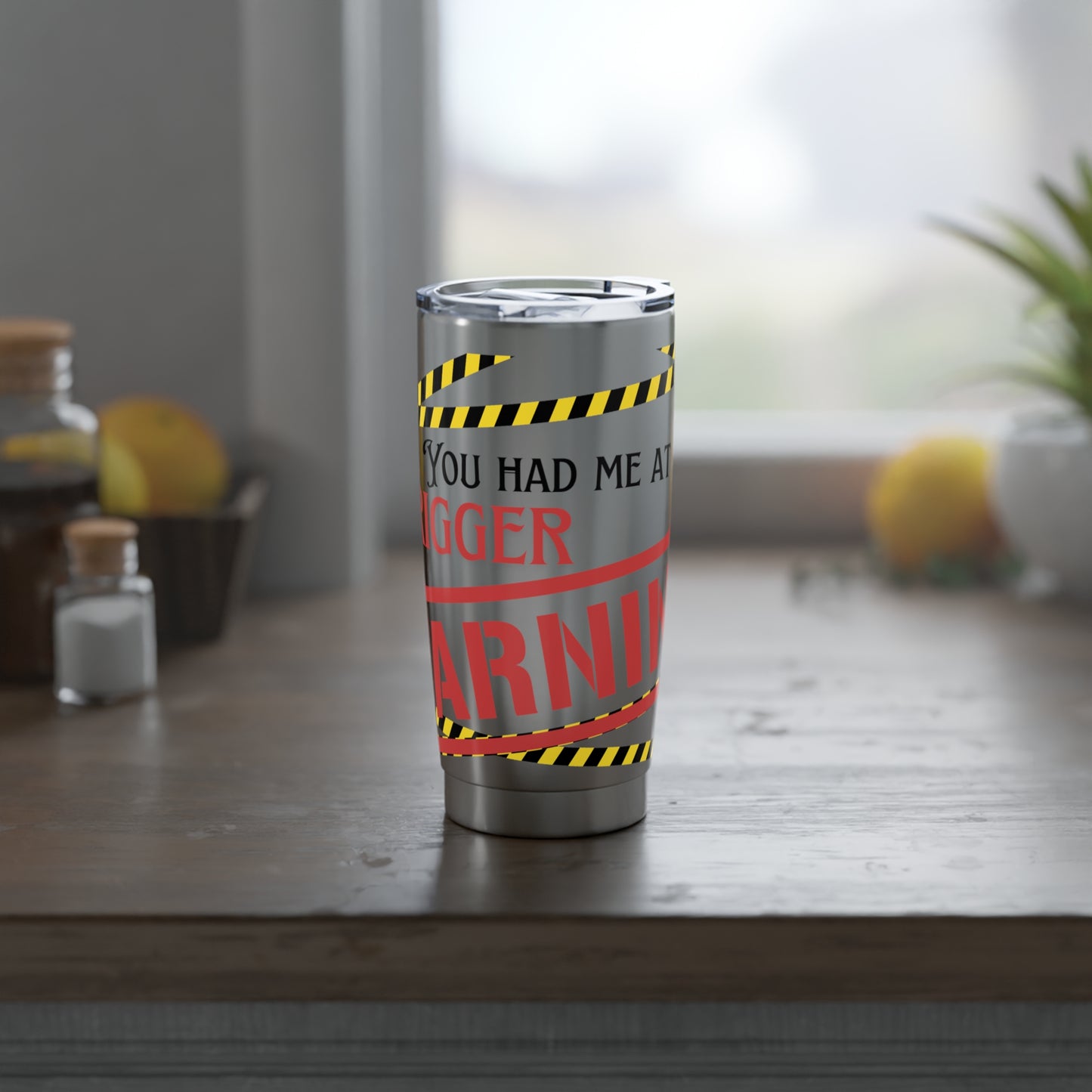 Trigger Warning Vagabond 20oz Tumbler