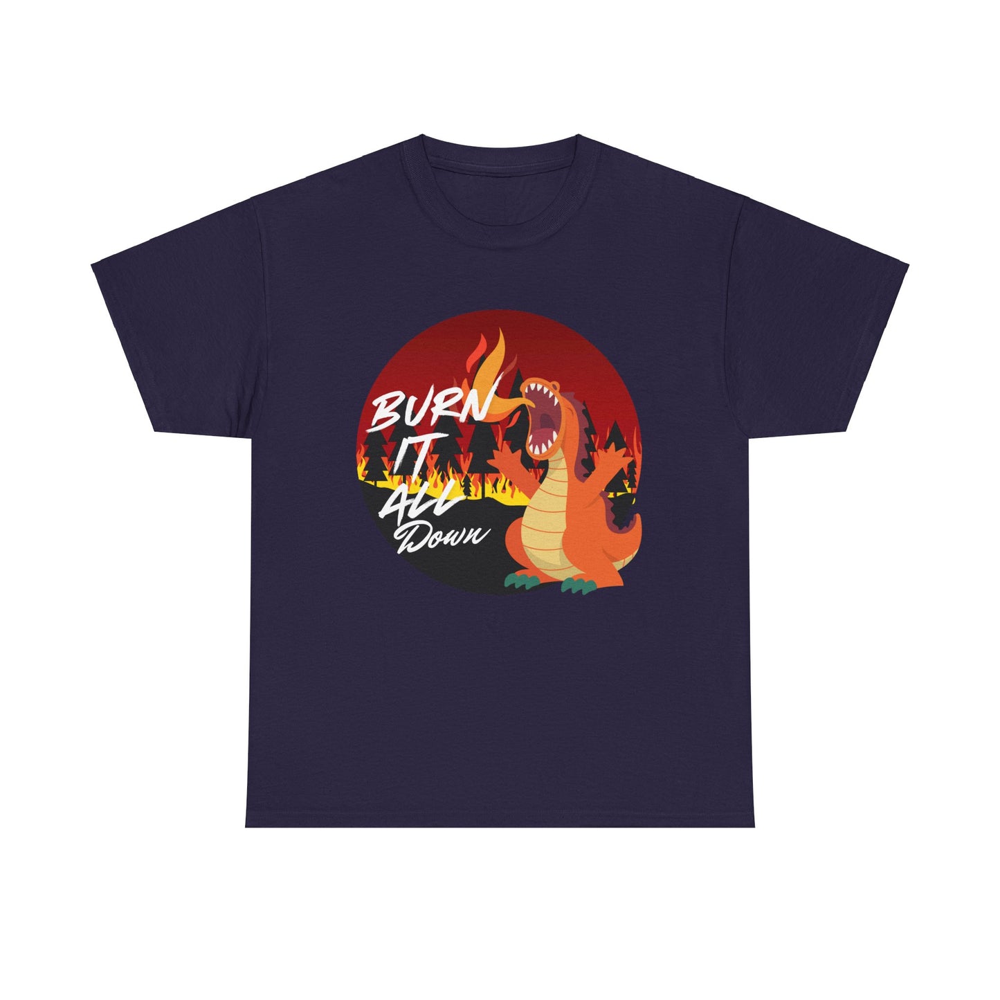 Burn It Unisex Heavy Cotton Tee