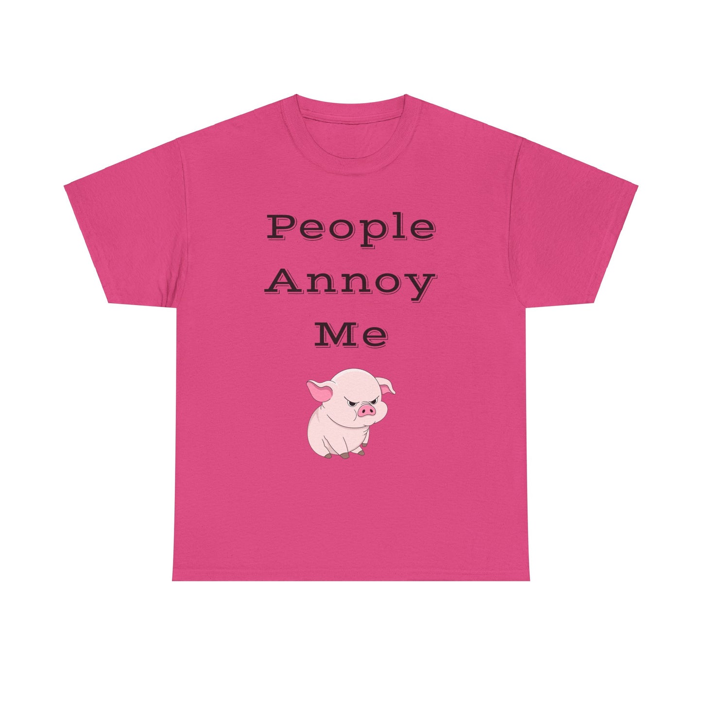 People Annoy Me Unisex Heavy Cotton Tee