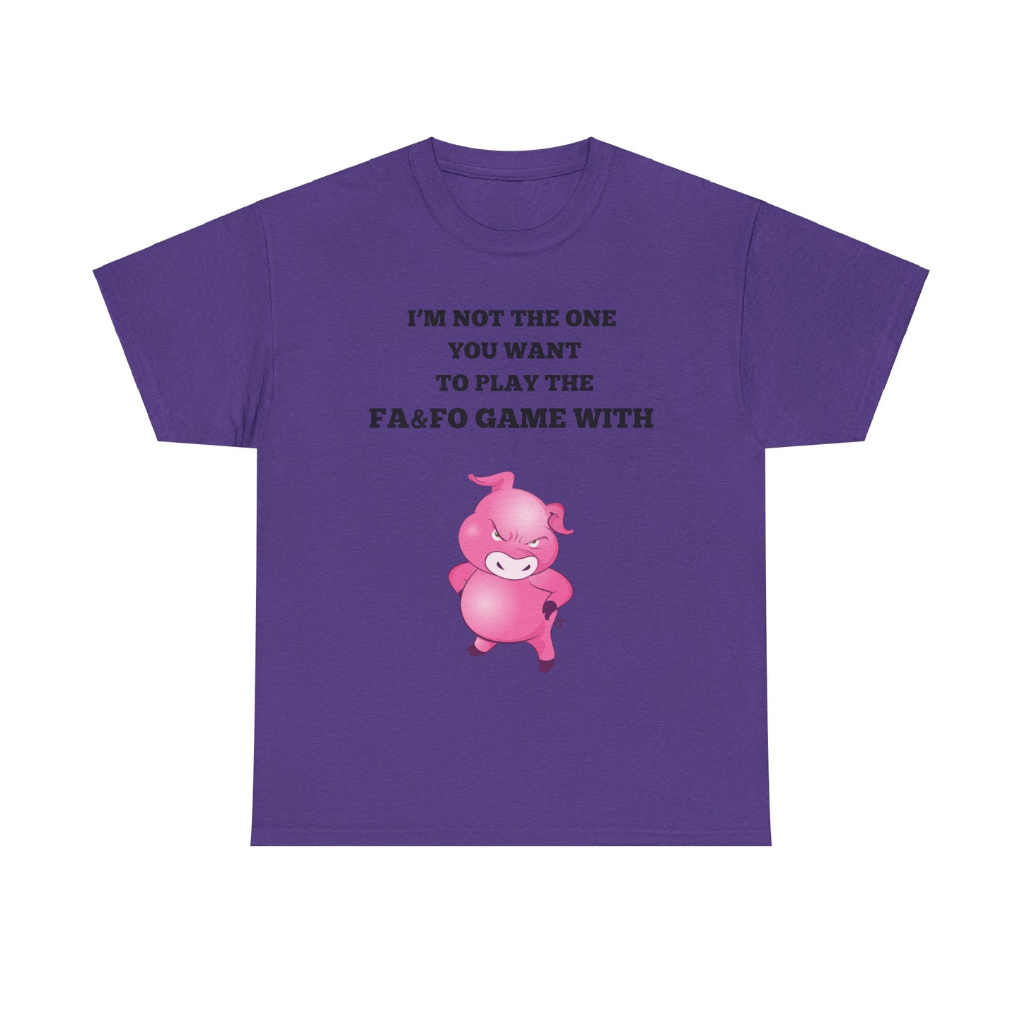 I'm Not The One To Play Unisex Heavy Cotton Tee