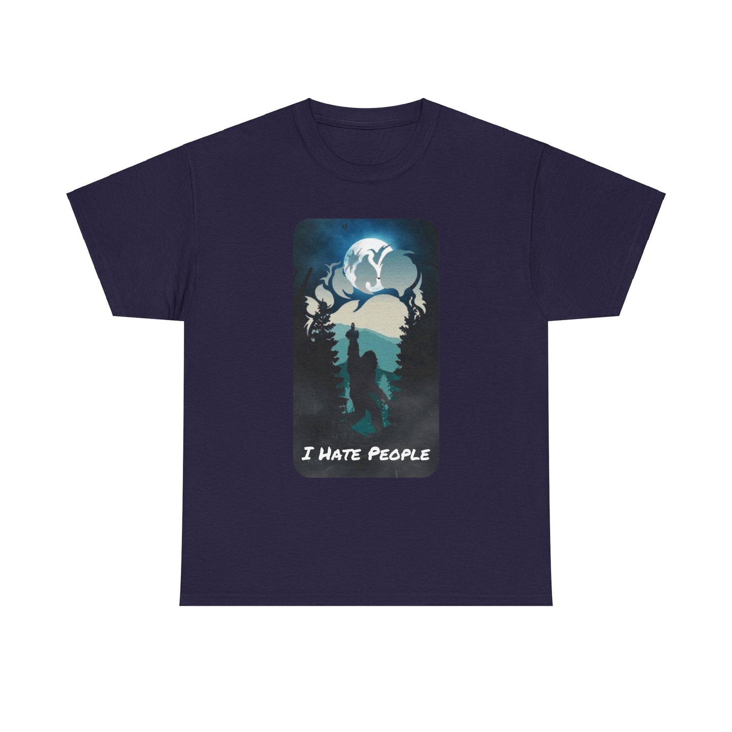 I Hate People Unisex Heavy Cotton Tee
