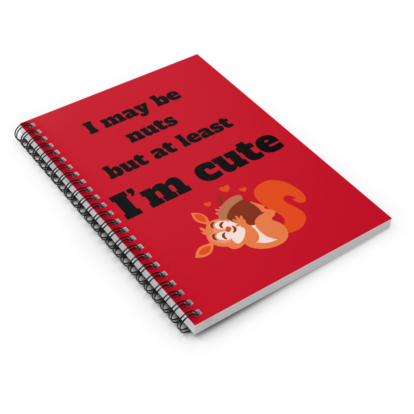 I may be Spiral Notebook - Ruled Line