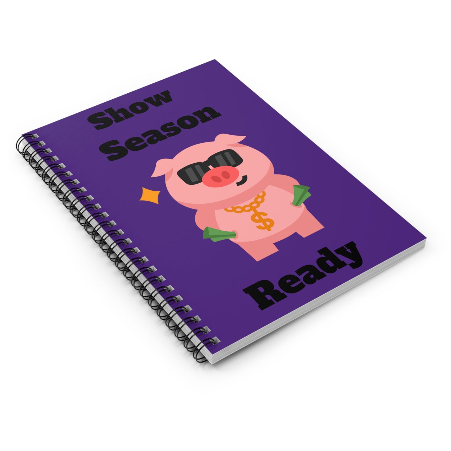 Show Season Spiral Notebook - Ruled Line