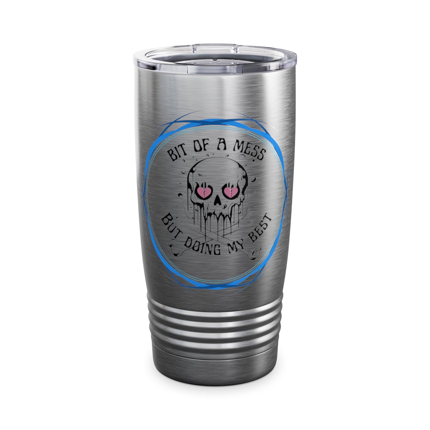 Bit of a Mess Ringneck Tumbler, 20oz