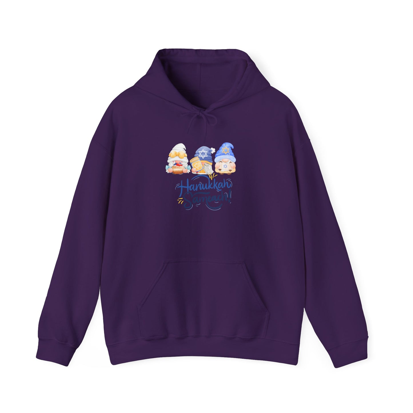 Hanukkah Gnomes Unisex Heavy Blend™ Hooded Sweatshirt