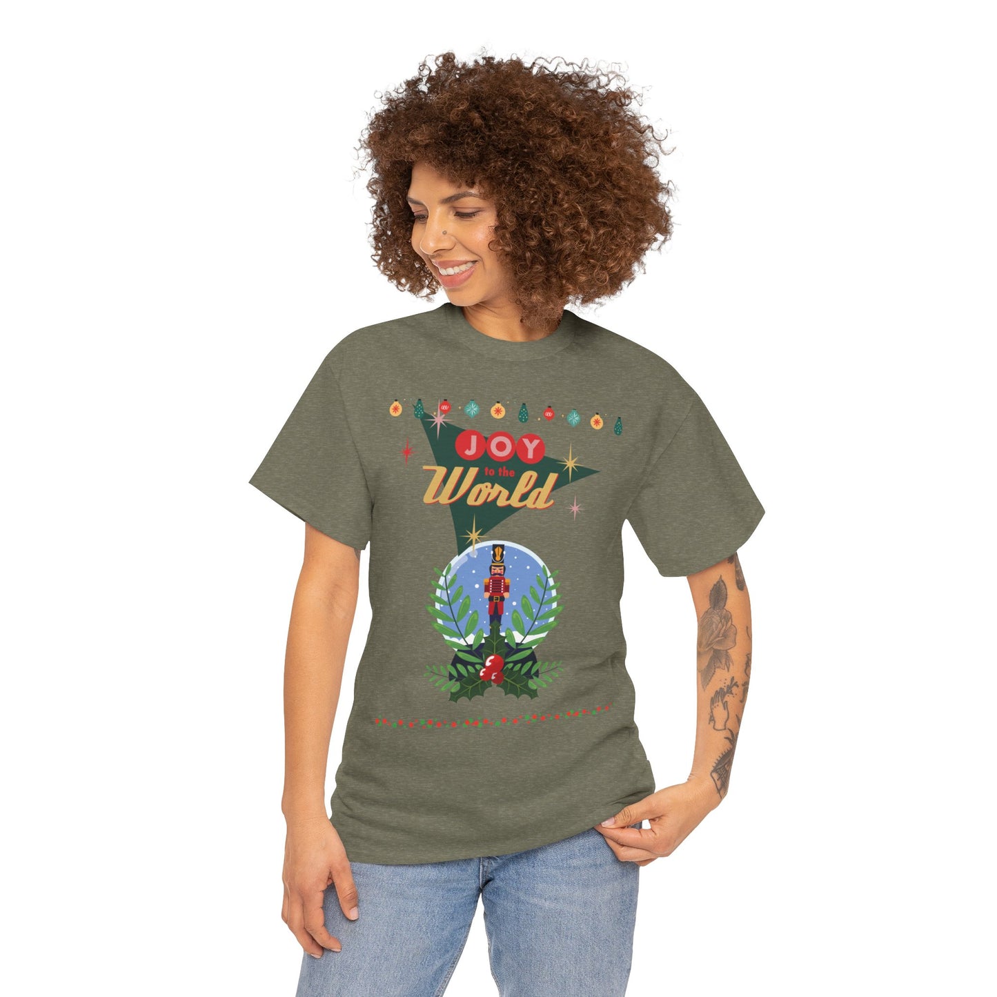 Joy to the World Unisex Heavy Cotton Tee
