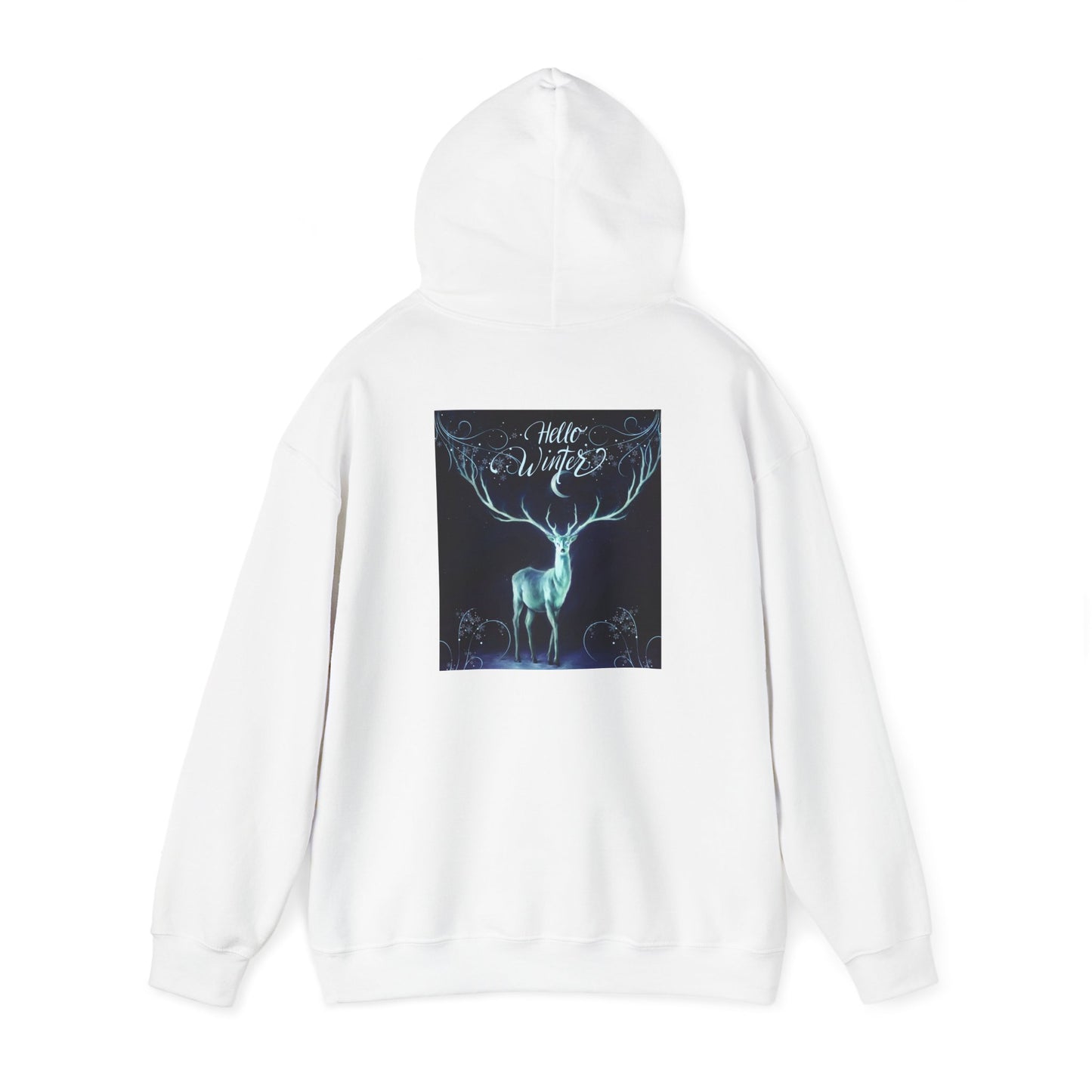 Hello Winter Unisex Heavy Blend™ Hooded Sweatshirt