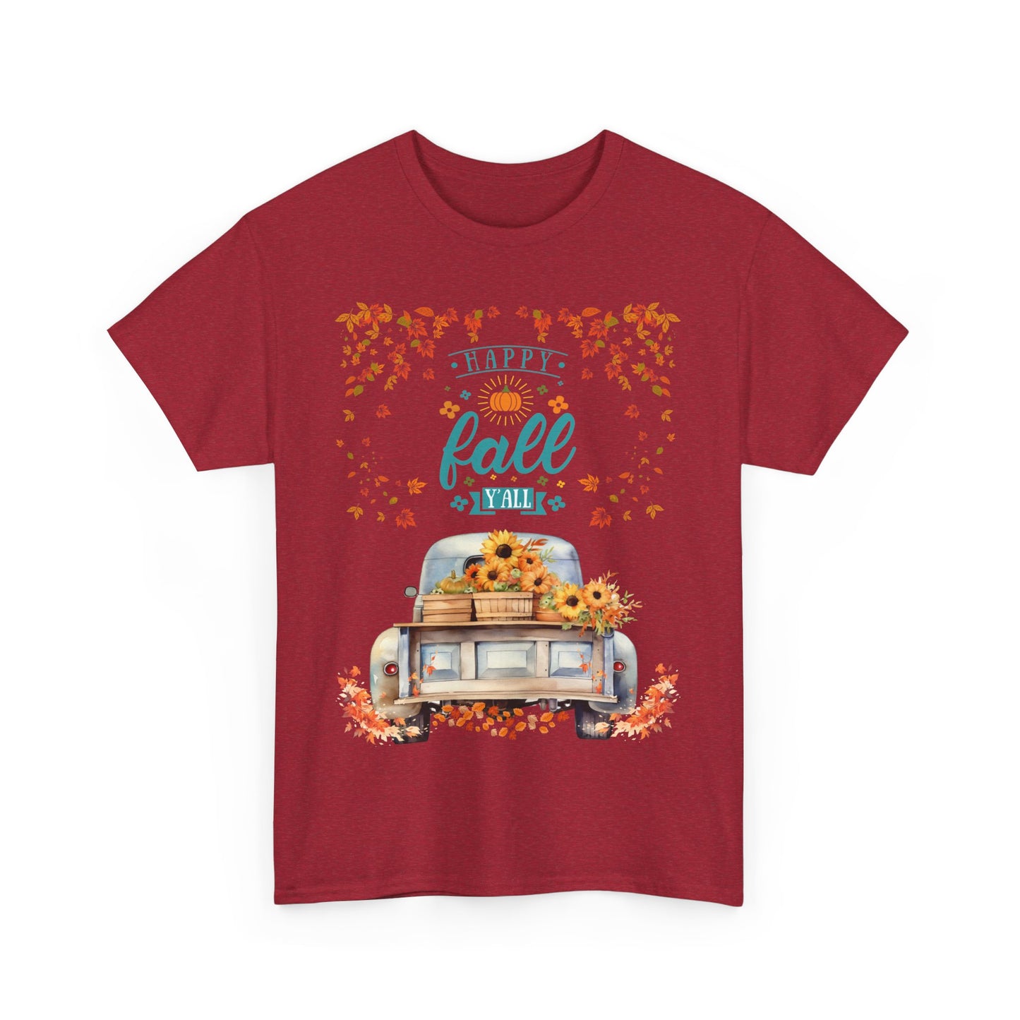 Happy Fall Heavy Cotton Tee