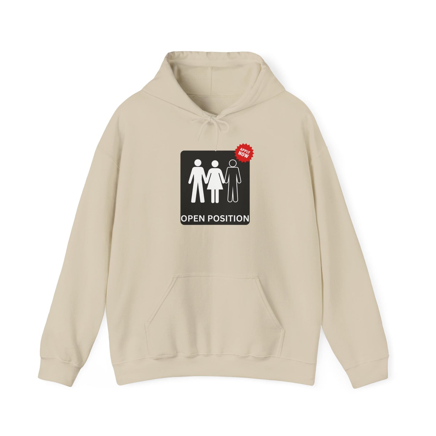 Open Position Unisex Heavy Blend™ Hooded Sweatshirt