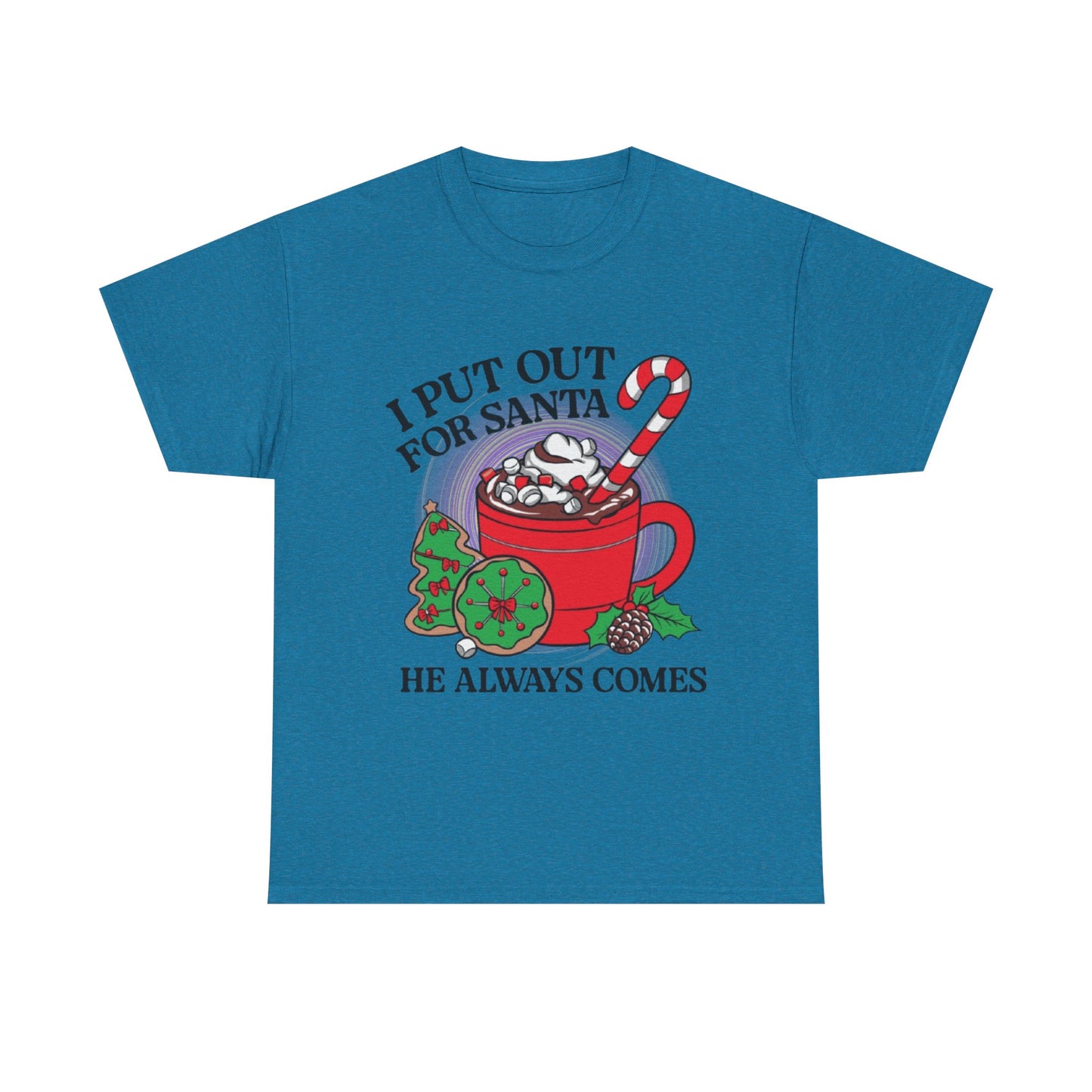 Put out for Santa Unisex Heavy Cotton Tee