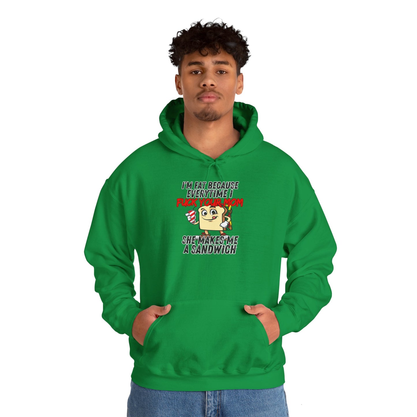 I'm Fat Unisex Heavy Blend™ Hooded Sweatshirt