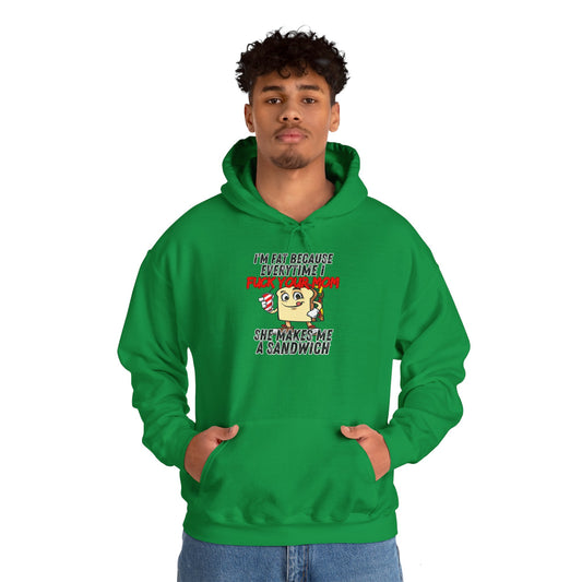 I'm Fat Unisex Heavy Blend™ Hooded Sweatshirt