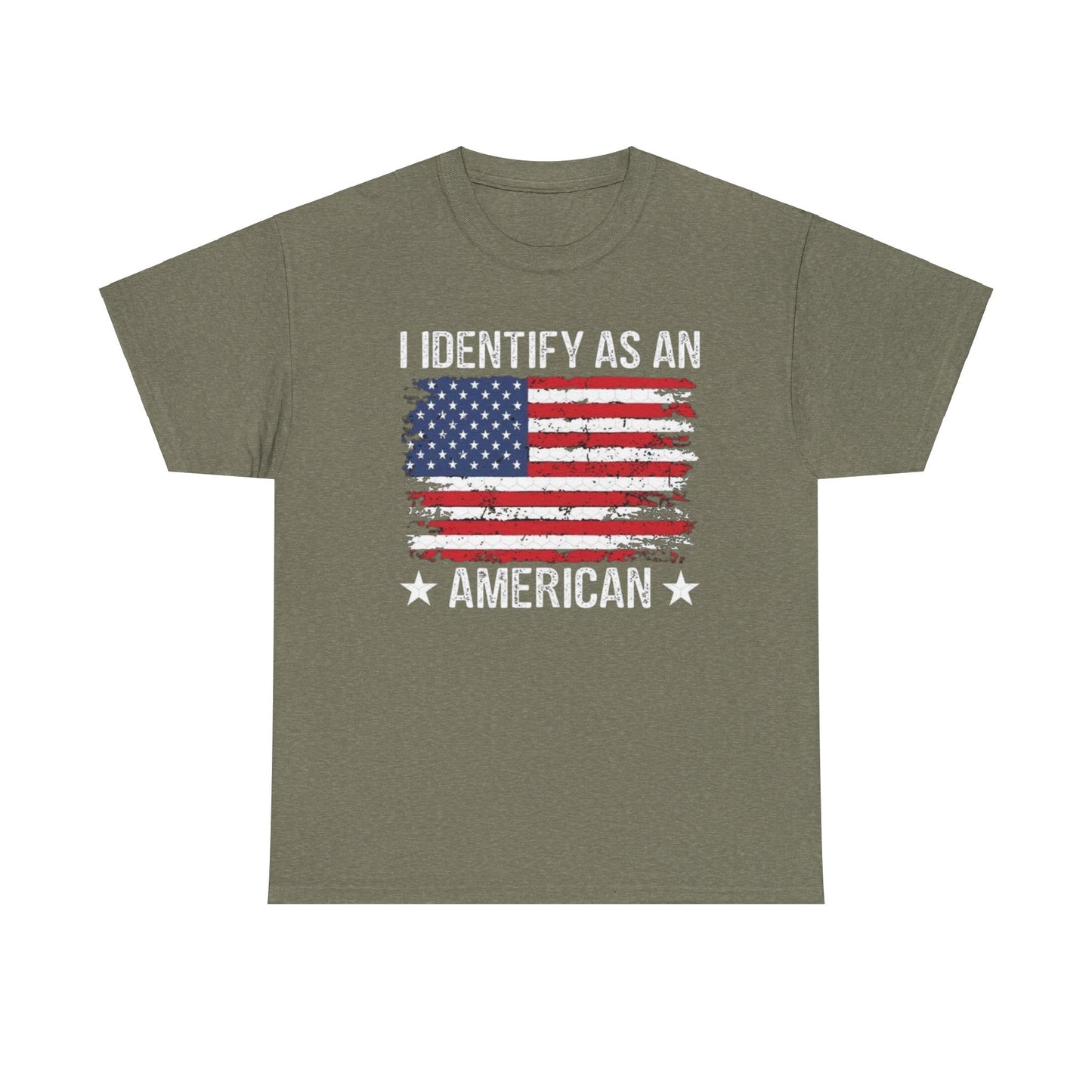 Identify as Unisex Heavy Cotton Tee