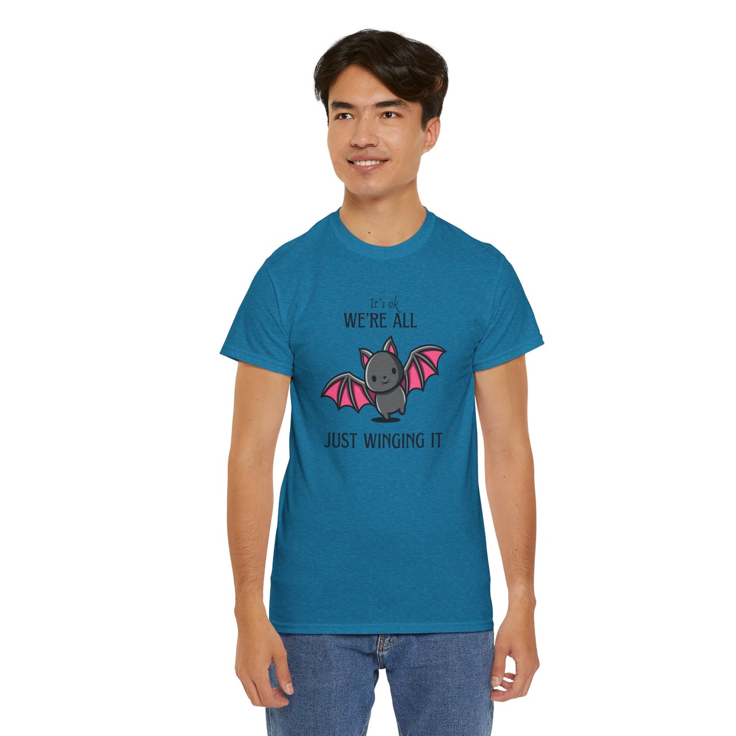 Just Winging it Unisex Heavy Cotton Tee