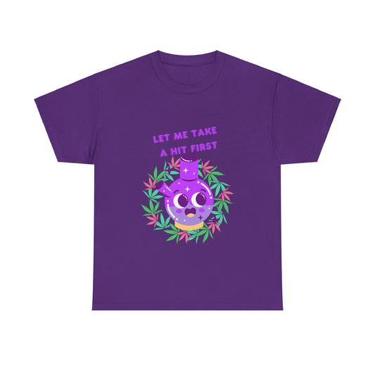 take a hit Unisex Heavy Cotton Tee