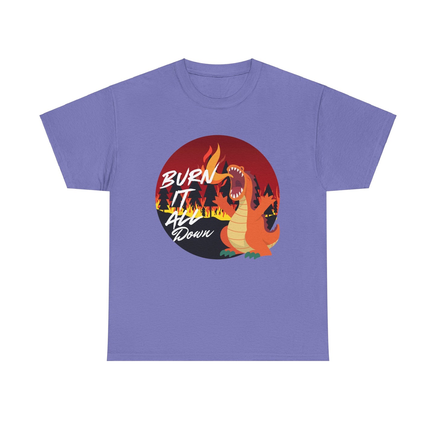 Burn It Unisex Heavy Cotton Tee