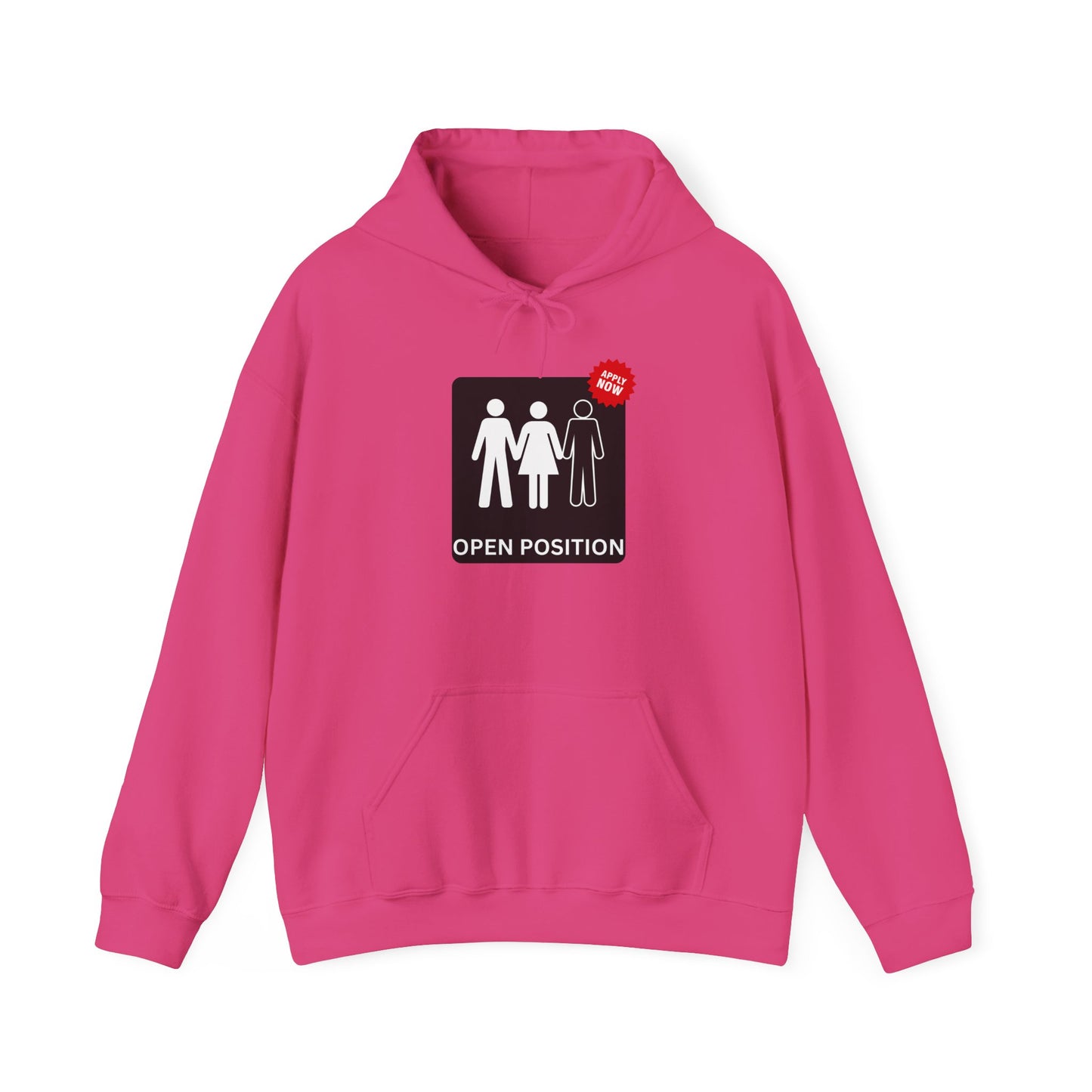Open Position Unisex Heavy Blend™ Hooded Sweatshirt