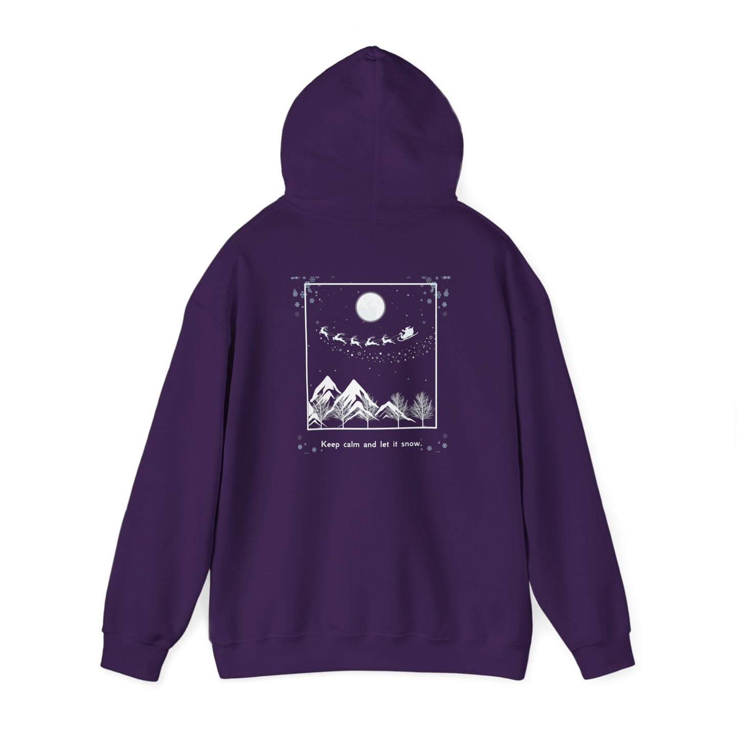 Let it Snow Unisex Heavy Blend™ Hooded Sweatshirt