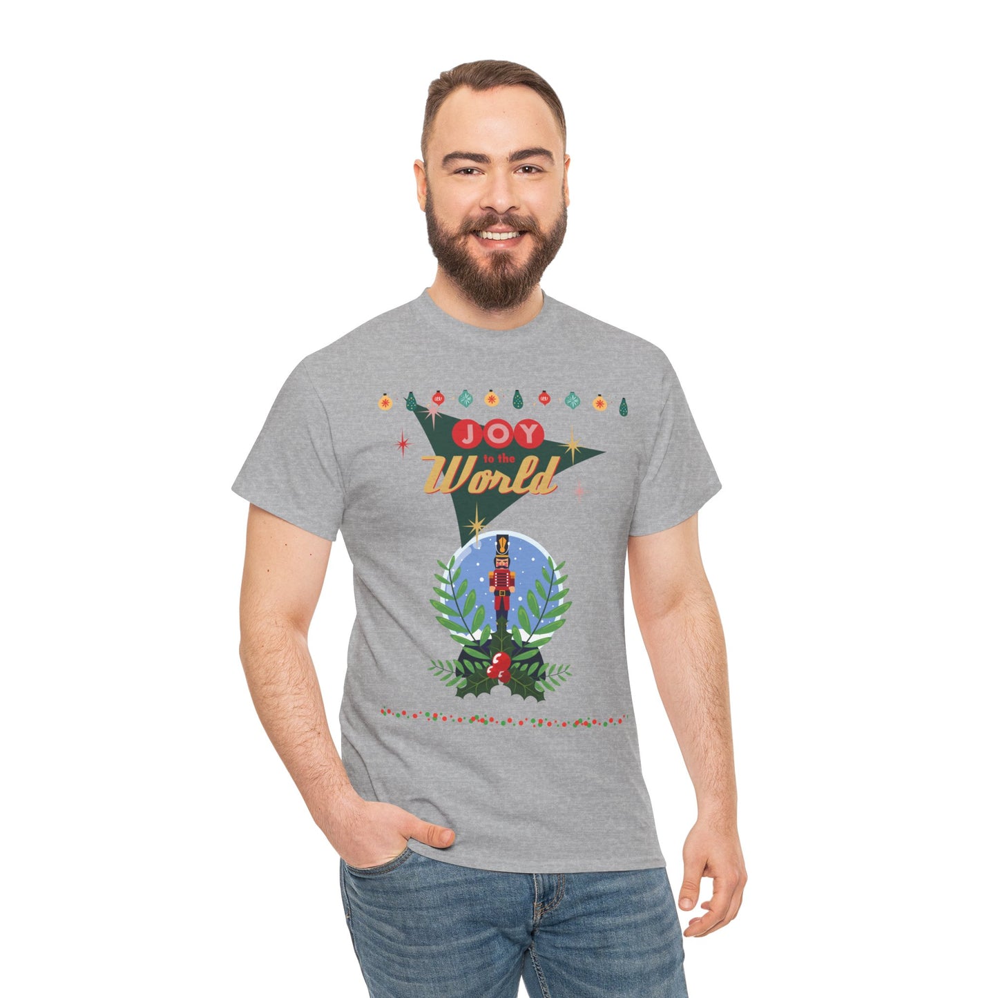 Joy to the World Unisex Heavy Cotton Tee