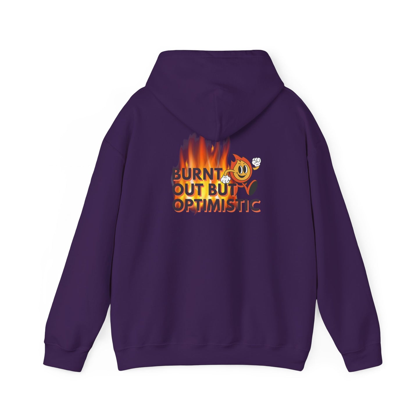 Burnt out Unisex Heavy Blend™ Hooded Sweatshirt