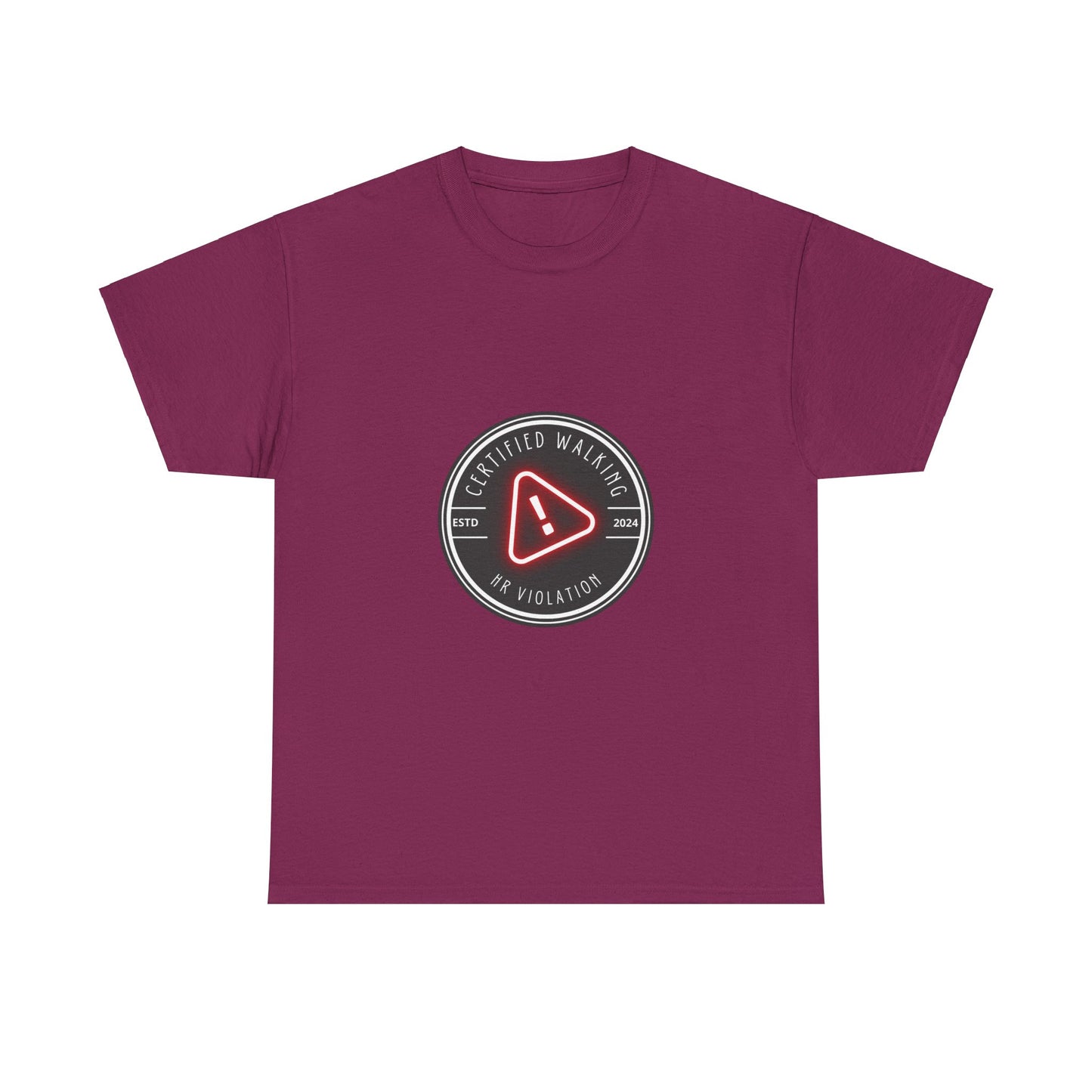 certified walking Unisex Heavy Cotton Tee