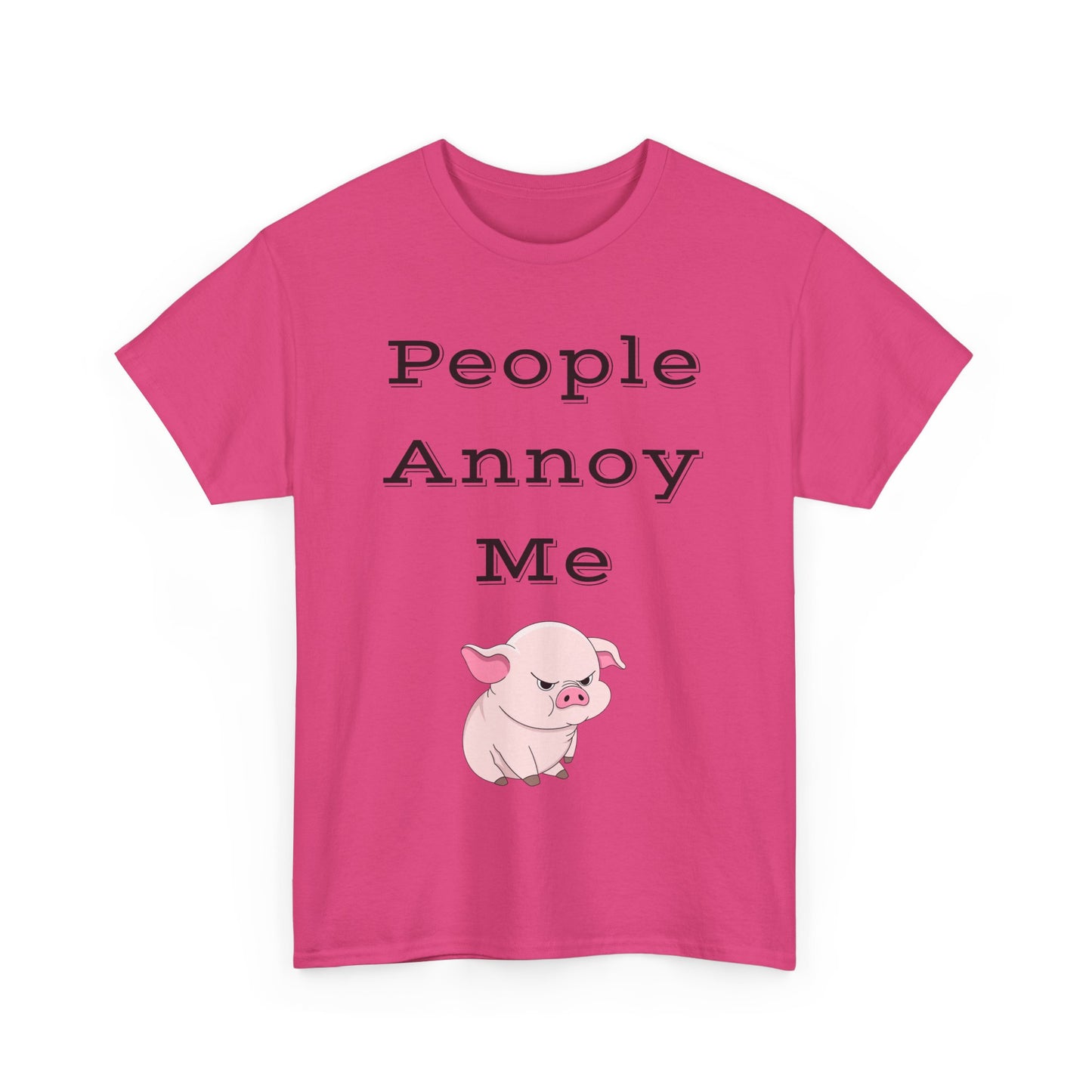 People Annoy Me Unisex Heavy Cotton Tee