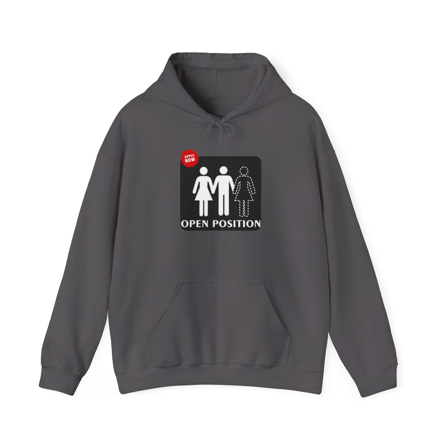 Open Position 2 Unisex Heavy Blend™ Hooded Sweatshirt