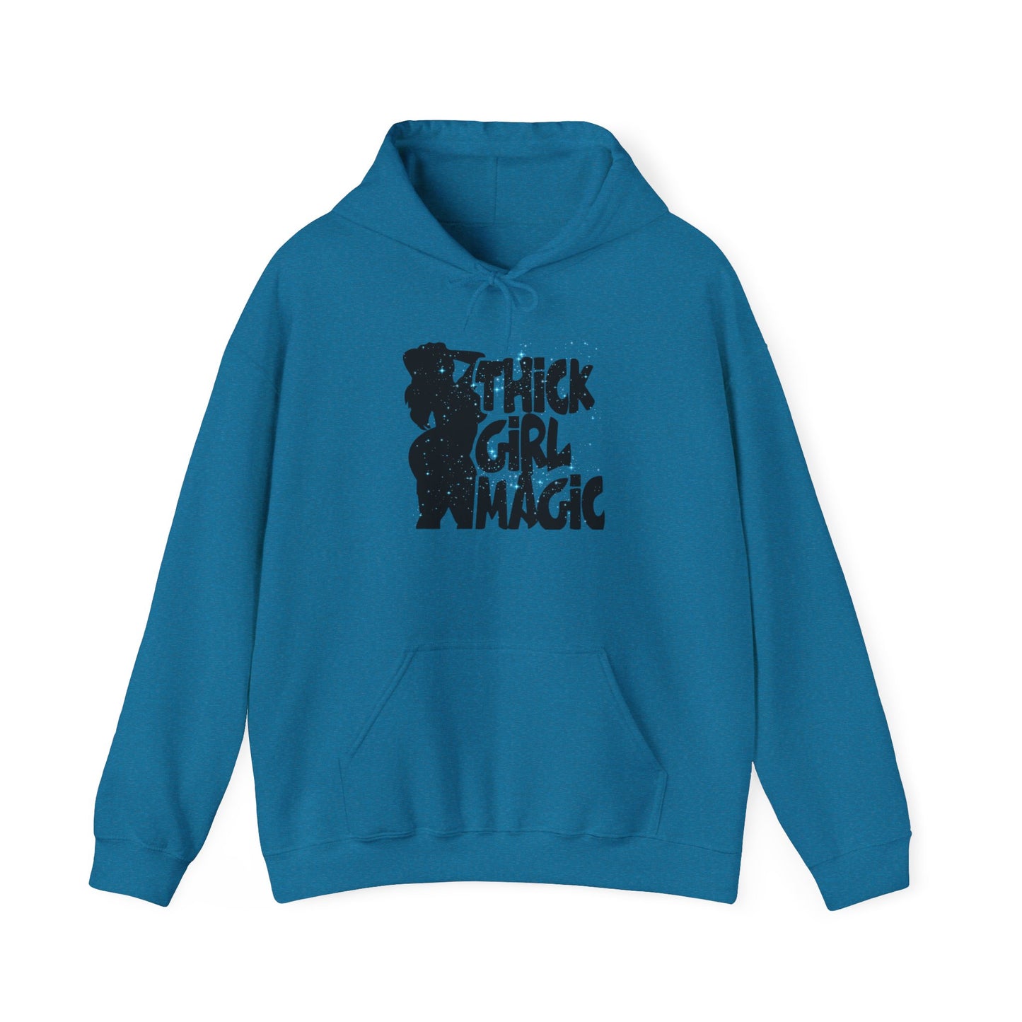 Thick Girl Magic Unisex Hooded Sweatshirt