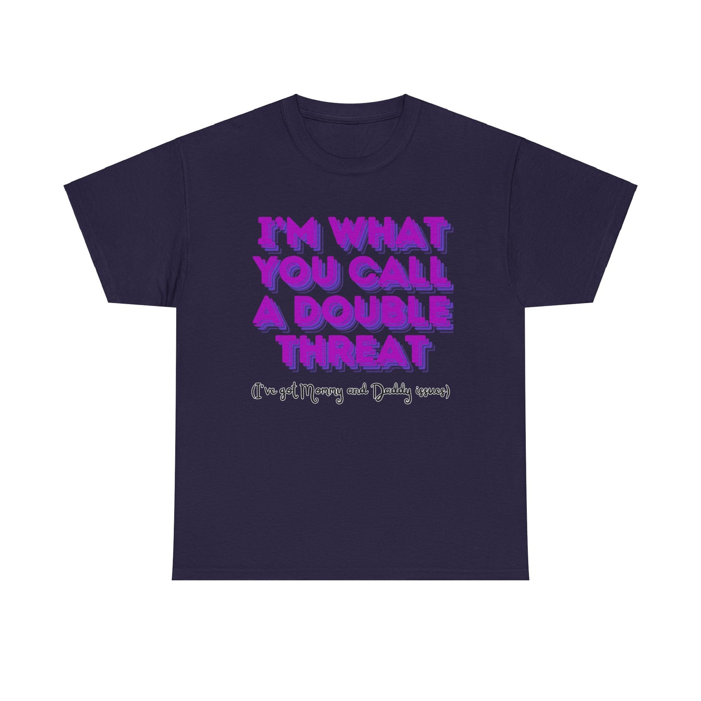 Double Threat Unisex Heavy Cotton Tee