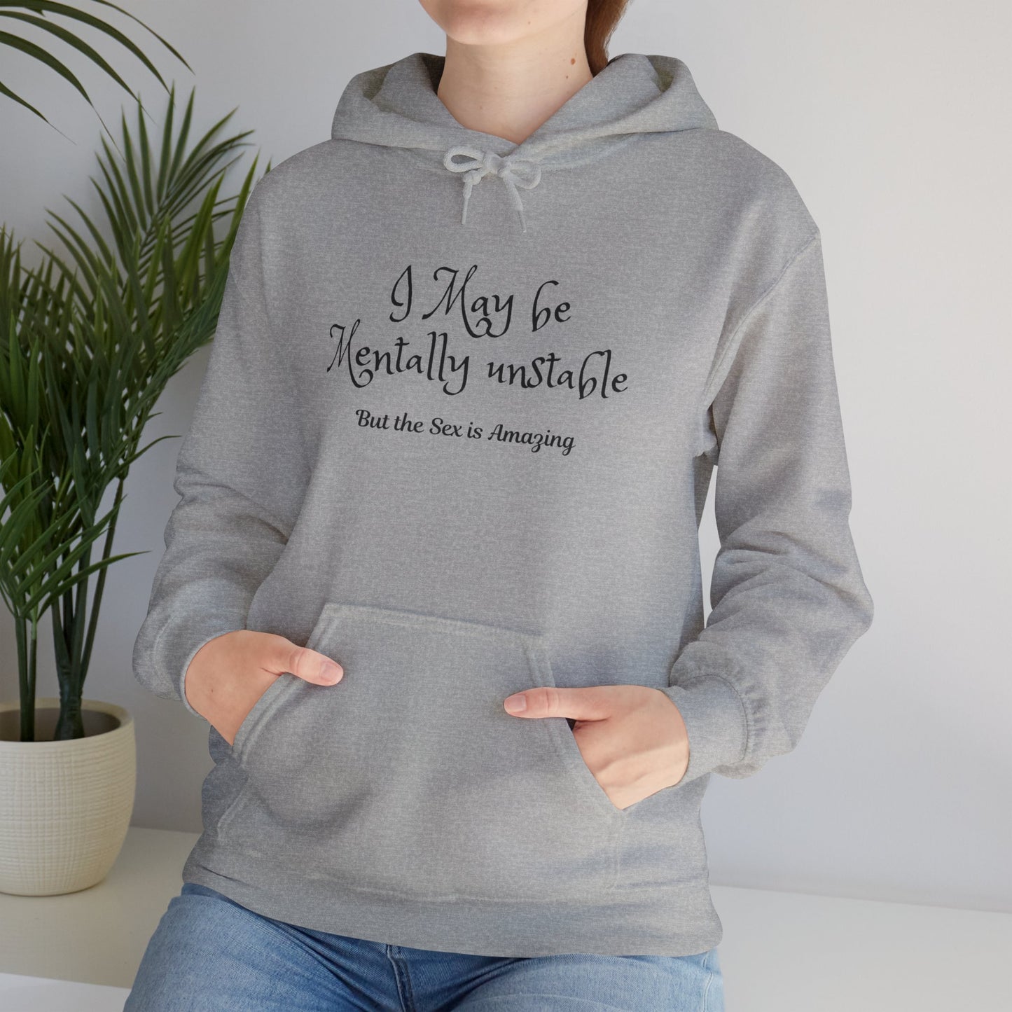 Unstable but... Unisex Heavy Blend™ Hooded Sweatshirt