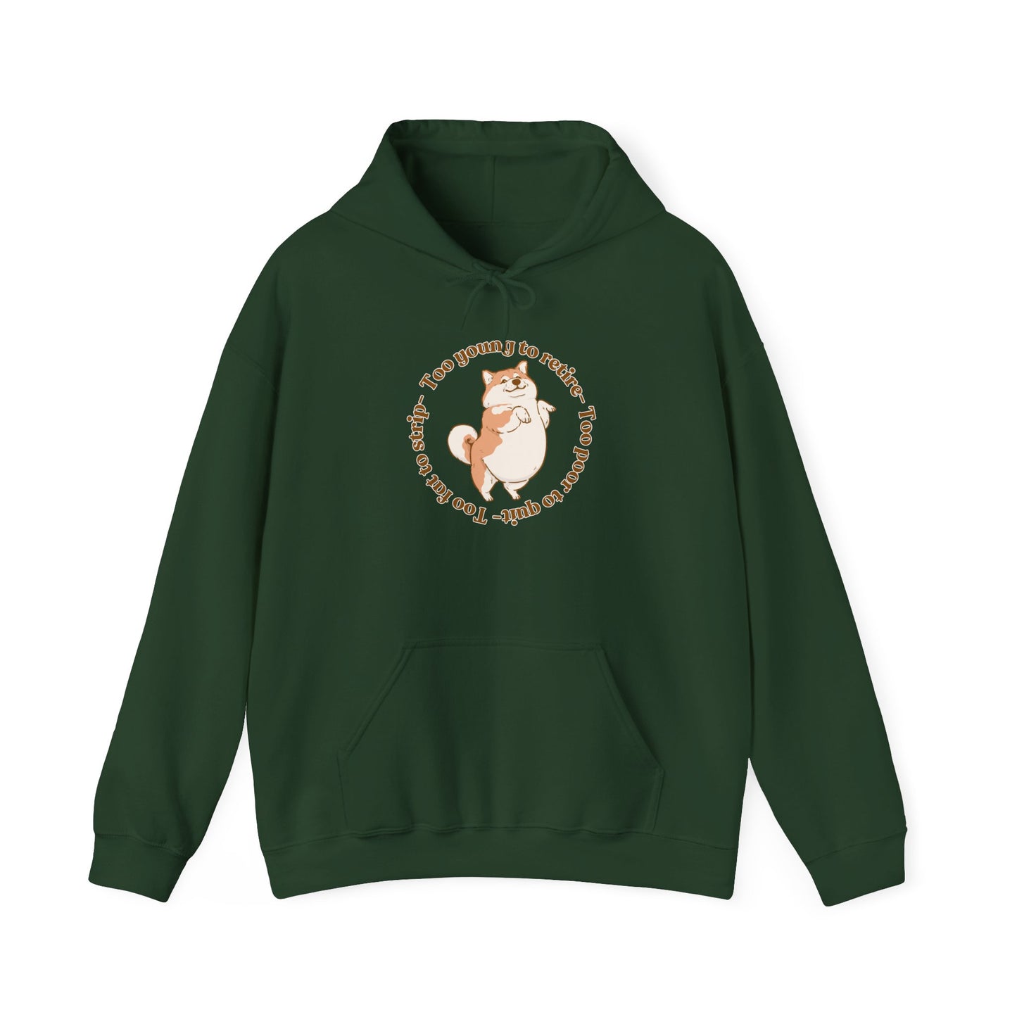 Too Young Unisex Heavy Blend™ Hooded Sweatshirt