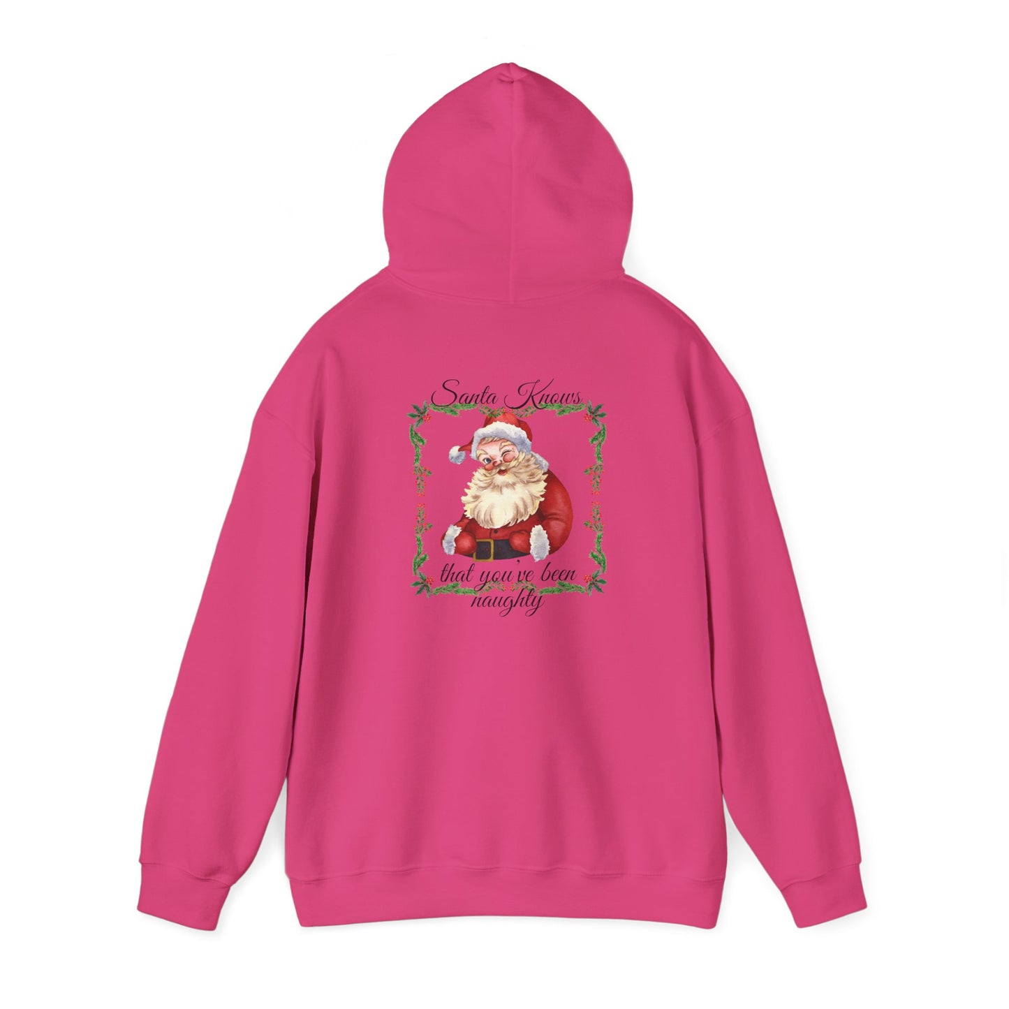 Santa Knows Unisex Heavy Blend™ Hooded Sweatshirt