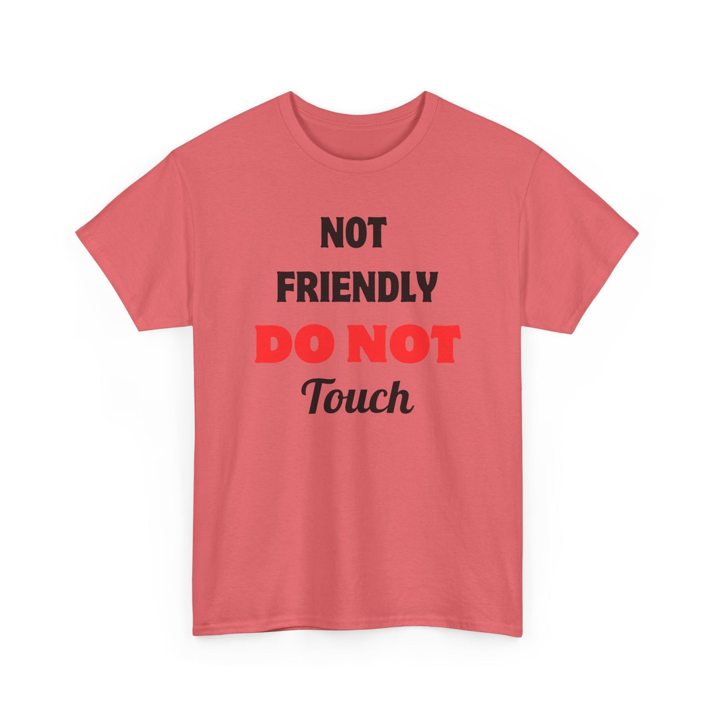 Not Friendly Heavy Cotton Tee