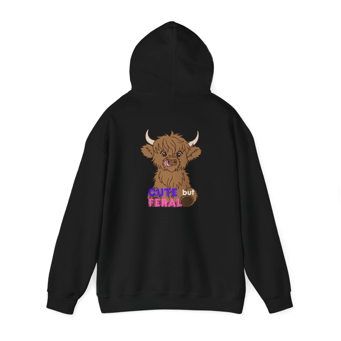 Cute but Feral Unisex Heavy Blend™ Hooded Sweatshirt
