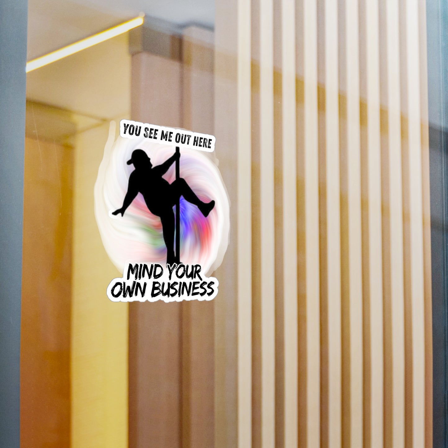 Mind Your Business Kiss-Cut Vinyl Decals