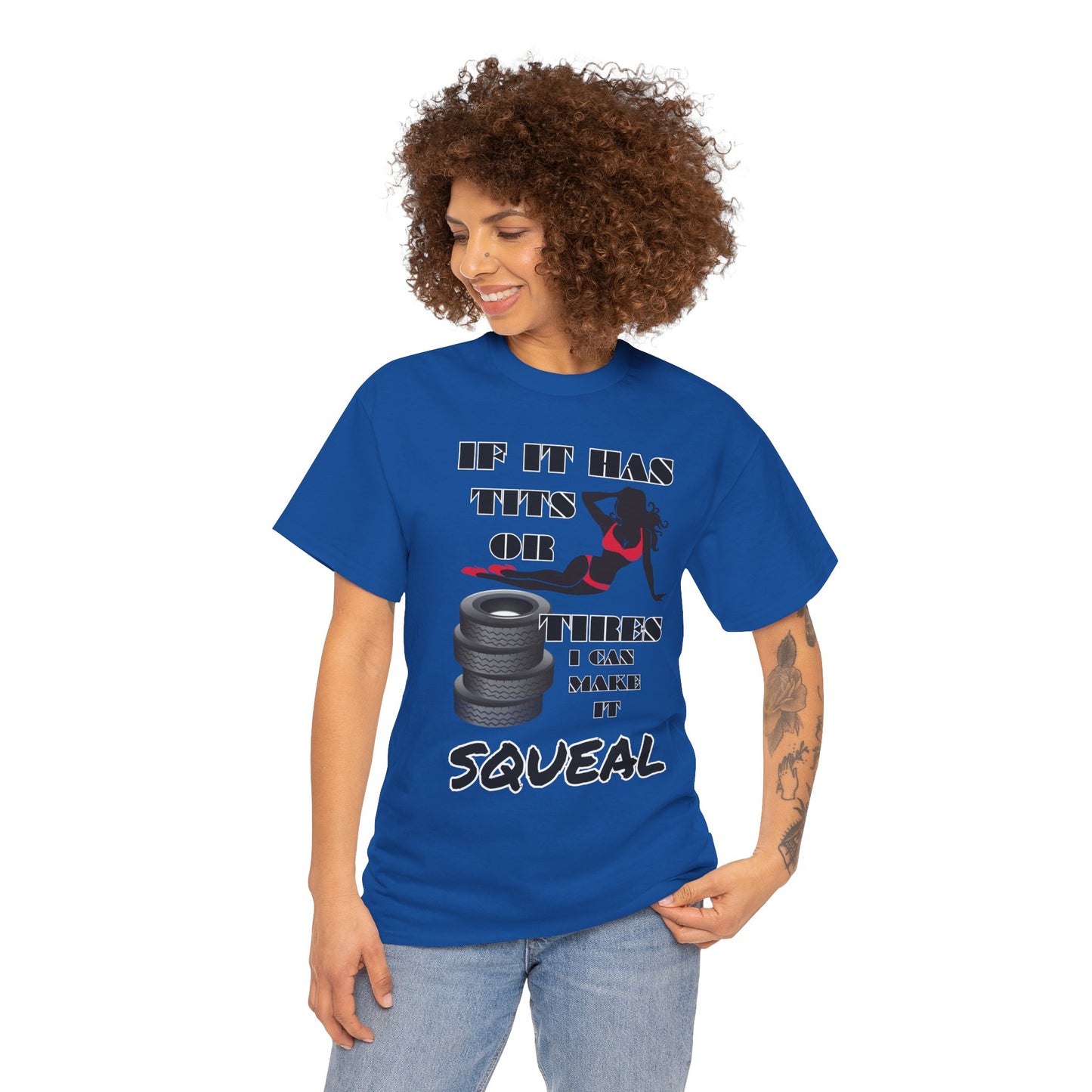 Squeal Unisex Heavy Cotton Tee