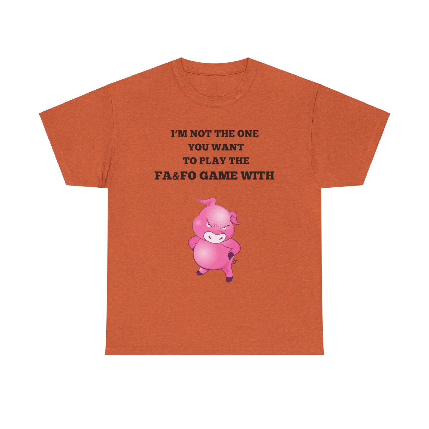 I'm Not The One To Play Unisex Heavy Cotton Tee