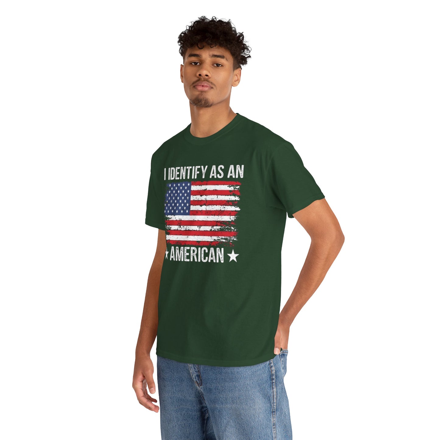 Identify as Unisex Heavy Cotton Tee