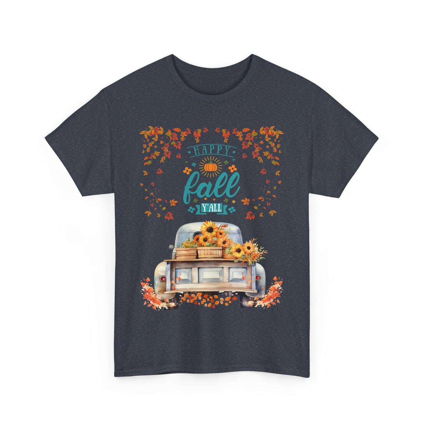 Happy Fall Heavy Cotton Tee
